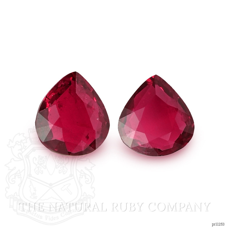 1.12 Ct.Tw. Ruby Pair from Mozambique