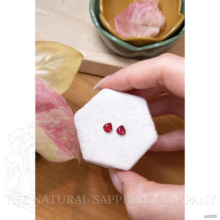 1.12 Ct.Tw. Ruby Pair from Mozambique