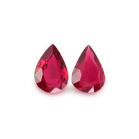 1.18 Ct.Tw.Total Carat Weight Ruby Pair from Mozambique Video