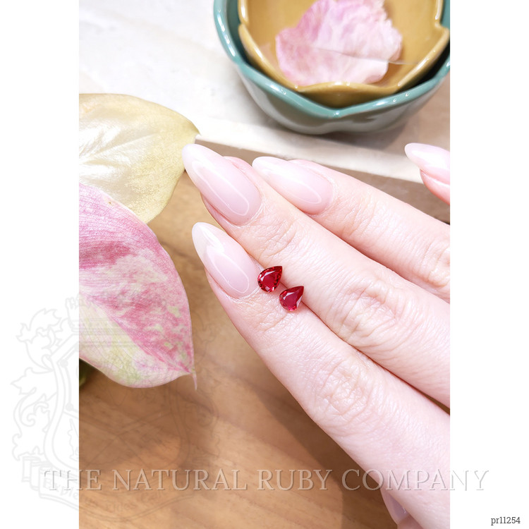 1.18 Ct.Tw. Ruby Pair from Mozambique