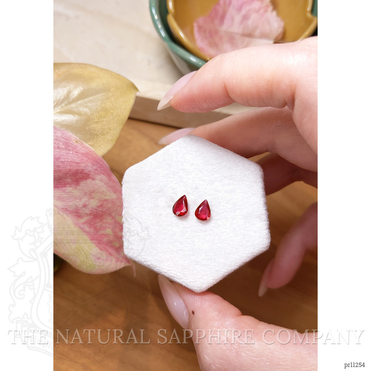 1.18 Ct.Tw. Ruby Pair from Mozambique