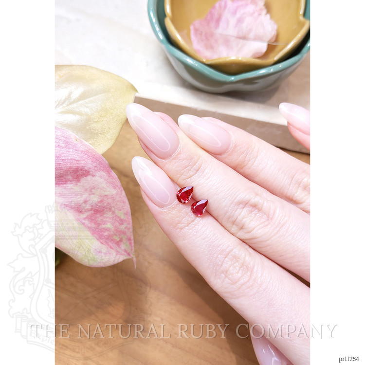 1.18 Ct.Tw. Ruby Pair from Mozambique