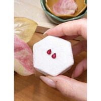 1.15&nbsp;Ct.Tw.Total Carat Weight Ruby Pair from Mozambique Life Style