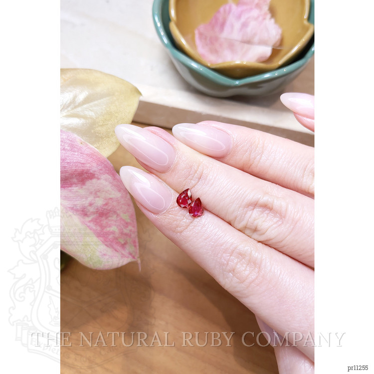 1.15 Ct.Tw. Ruby Pair from Mozambique