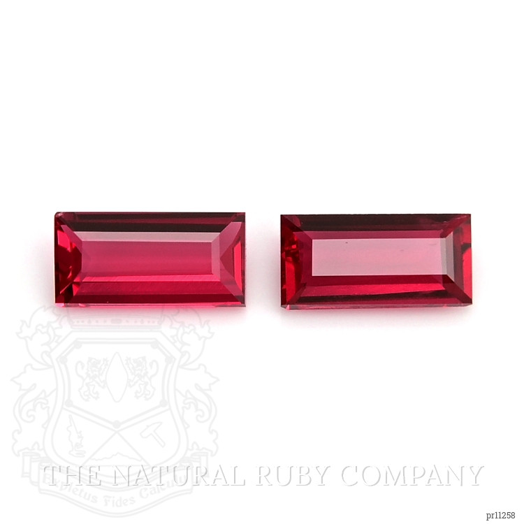 0.81 Ct.Tw. Ruby Pair from Mozambique