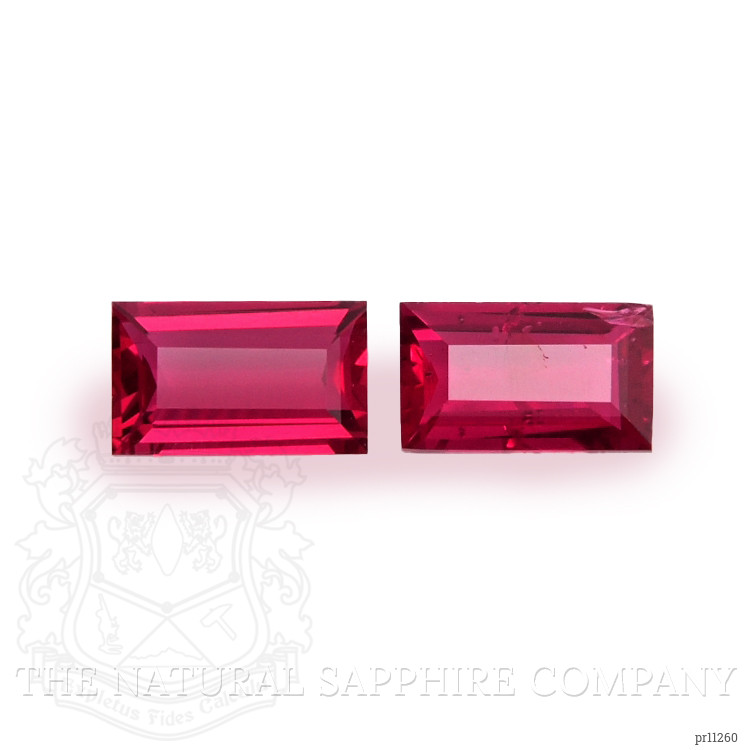 0.73 Ct.Tw. Ruby Pair from Mozambique