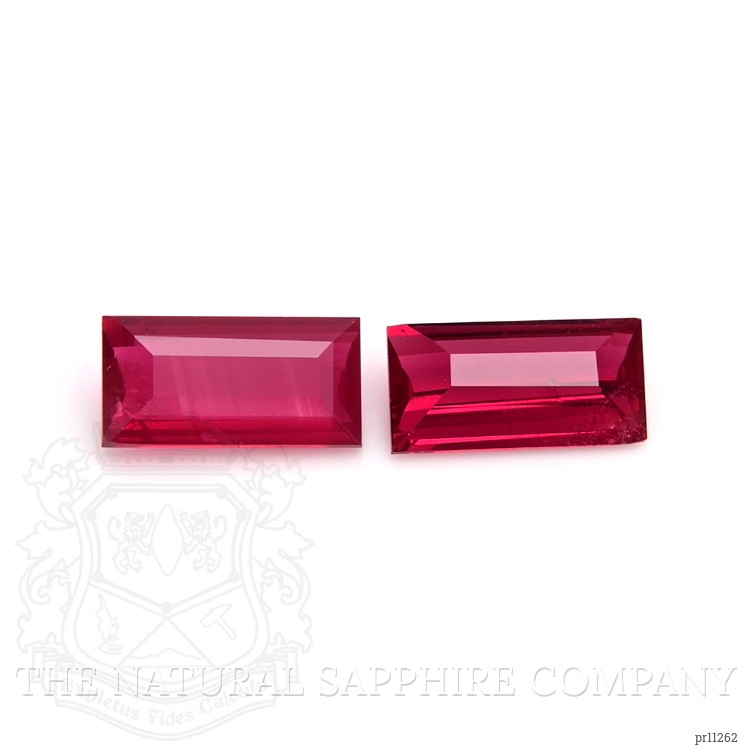 0.78 Ct.Tw. Ruby Pair from Mozambique