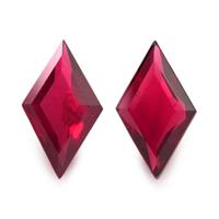 0.90 Ct.Tw.Total Carat Weight Ruby Pair from Mozambique Video