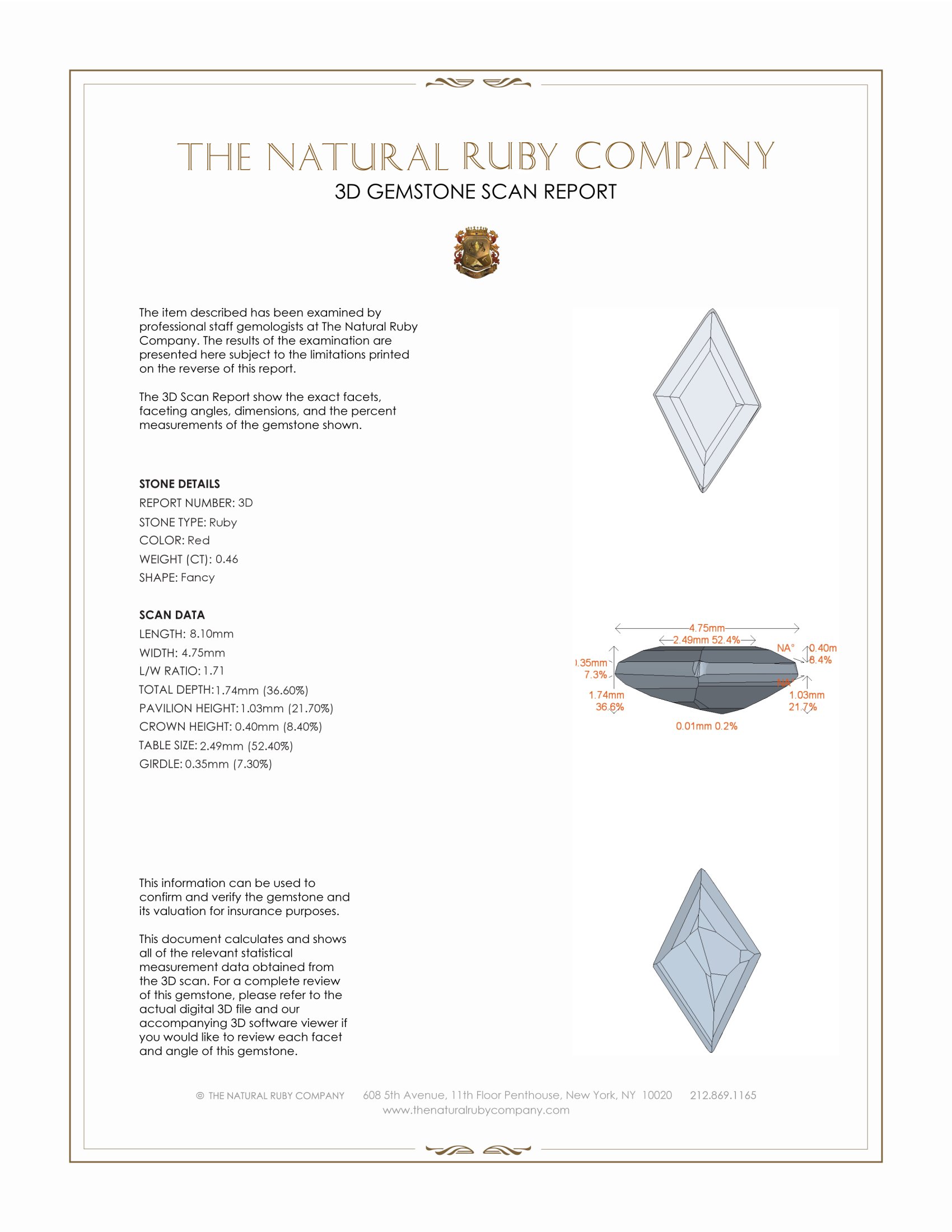 0.90 Ct.Tw. Ruby Pair from Mozambique