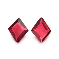 0.95 Ct.Tw.Total Carat Weight Ruby Pair from Mozambique Video