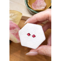 0.95 Ct.Tw.Total Carat Weight Ruby Pair from Mozambique Life Style