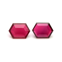 1.53 Ct.Tw.Total Carat Weight Ruby Pair from Mozambique Video
