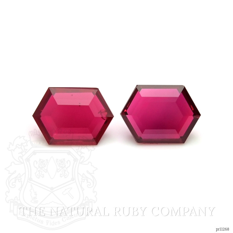 1.53 Ct.Tw. Ruby Pair from Mozambique