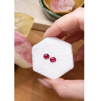 1.53 Ct.Tw.Total Carat Weight Ruby Pair from Mozambique Life Style