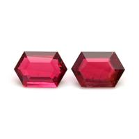 1.01 Ct.Tw.Total Carat Weight Ruby Pair from Mozambique Video