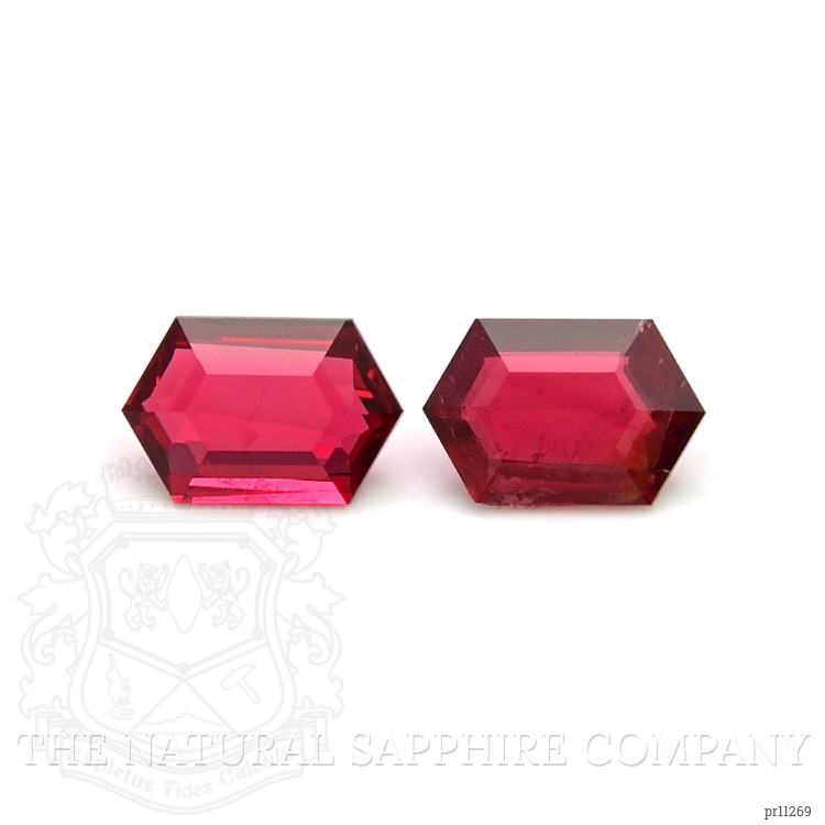 1.01 Ct.Tw. Ruby Pair from Mozambique