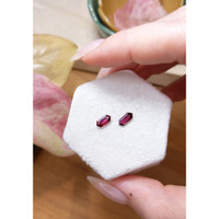 1.02 Ct.Tw.Total Carat Weight Ruby Pair from Mozambique Life Style