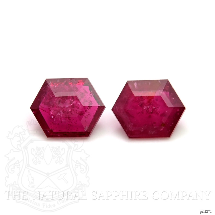 1.31 Ct.Tw. Ruby Pair from Mozambique