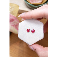 1.31 Ct.Tw.Total Carat Weight Ruby Pair from Mozambique Life Style
