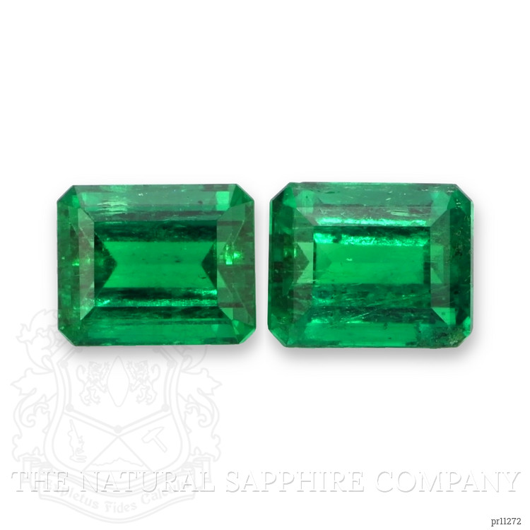 4.00 Ct.Tw. Emerald Pair from Colombia