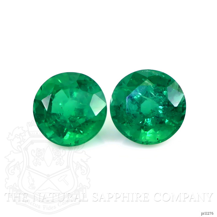 3.83 Ct.Tw. Emerald Pair from Zambia