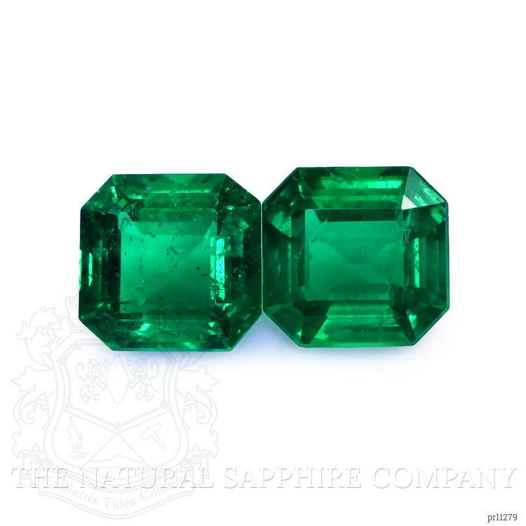8.06 Ct.Tw. Emerald Pair from Zambia