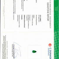 7.16 Ct.Tw.Total Carat Weight Emerald Pair from Colombia Pdf