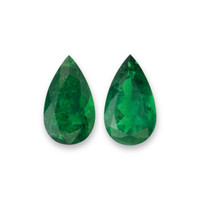 7.16 Ct.Tw.Total Carat Weight Emerald Pair from Colombia Video