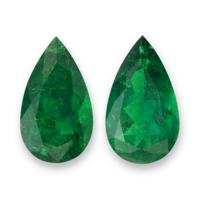7.16 Ct.Tw.Total Carat Weight Emerald Pair from Colombia Video
