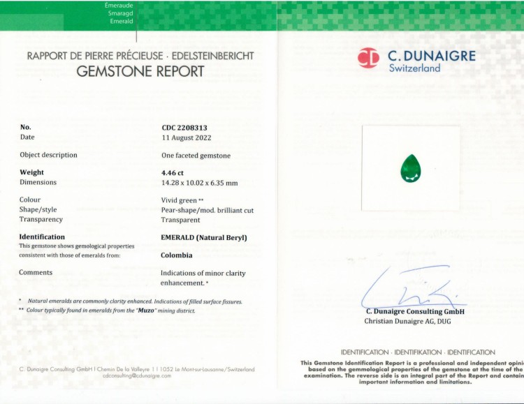 9.02 Ct.Tw. Emerald Pair from Colombia