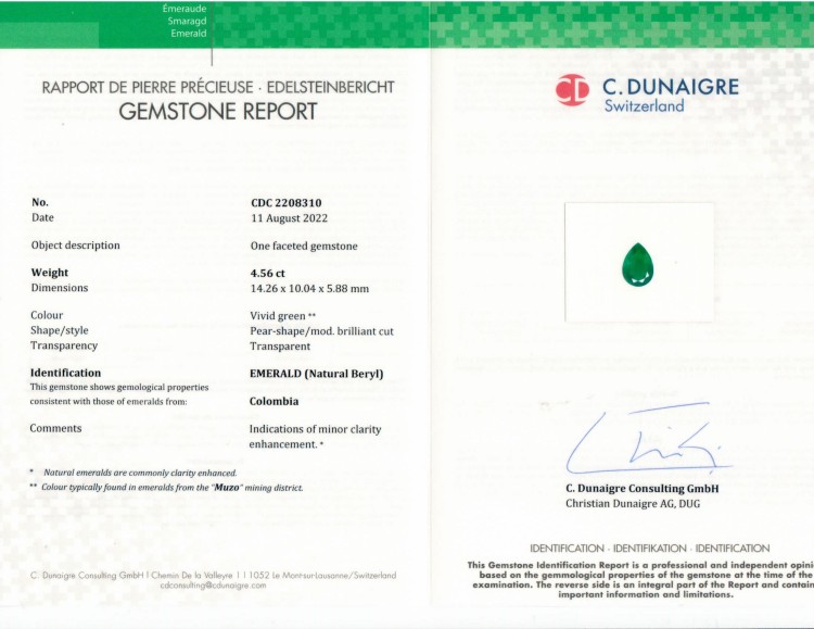 9.02 Ct.Tw. Emerald Pair from Colombia