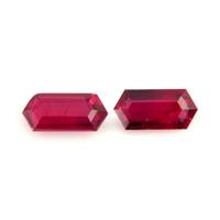 0.90&nbsp;Ct.Tw.Total Carat Weight Ruby Pair from Mozambique Video
