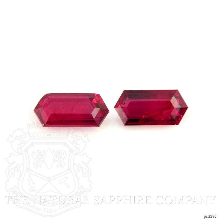 0.90 Ct.Tw. Ruby Pair from Mozambique