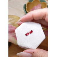 0.90&nbsp;Ct.Tw.Total Carat Weight Ruby Pair from Mozambique Life Style