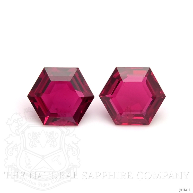1.13 Ct.Tw. Ruby Pair from Mozambique
