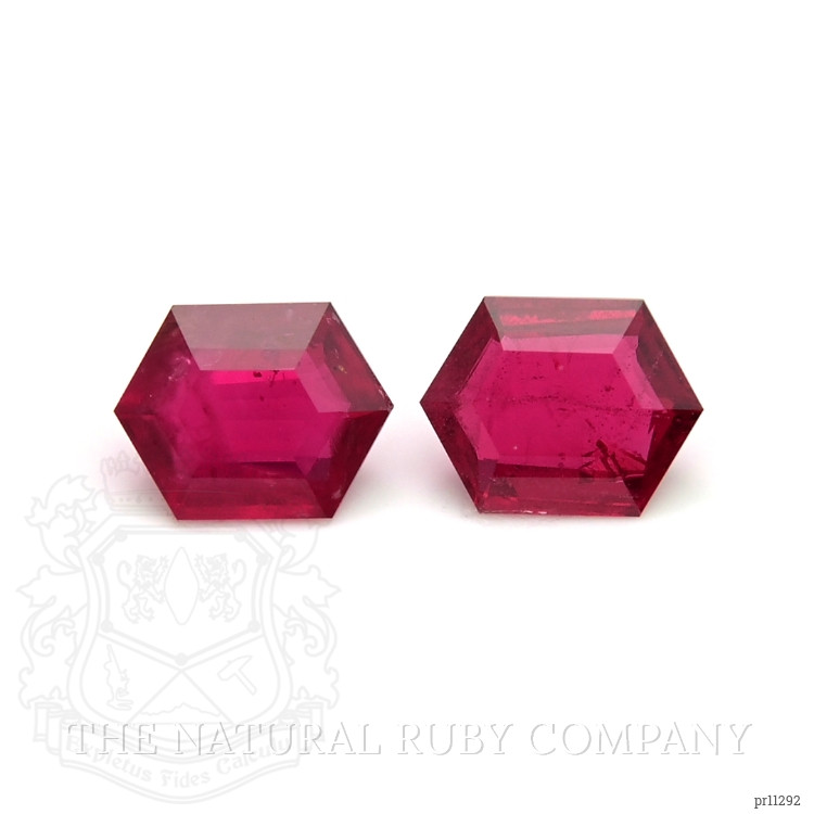 1.16 Ct.Tw. Ruby Pair from Mozambique