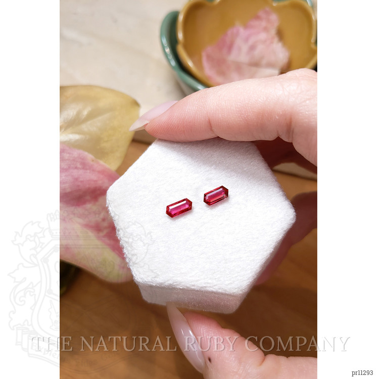 1.12 Ct.Tw. Ruby Pair from Mozambique