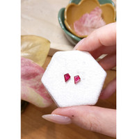 1.10&nbsp;Ct.Tw.Total Carat Weight Ruby Pair from Mozambique Life Style