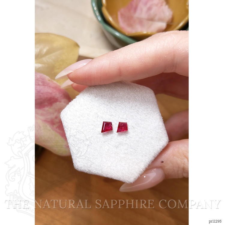 0.96 Ct.Tw. Ruby Pair from Mozambique