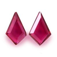 1.11&nbsp;Ct.Tw.Total Carat Weight Ruby Pair from Mozambique Video