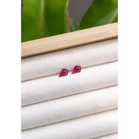 1.11&nbsp;Ct.Tw.Total Carat Weight Ruby Pair from Mozambique Life Style