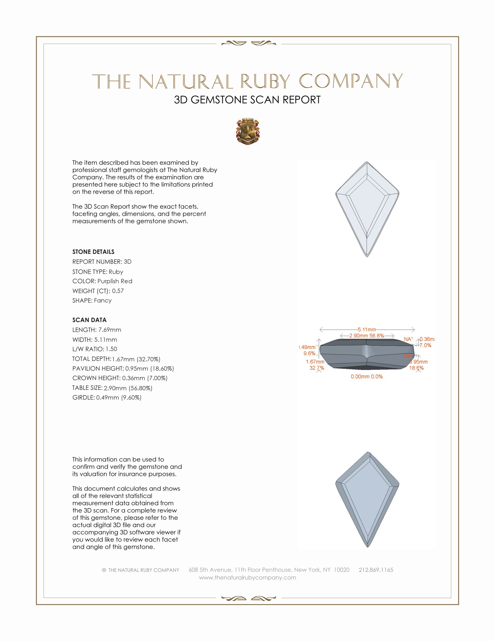 1.11 Ct.Tw. Ruby Pair from Mozambique