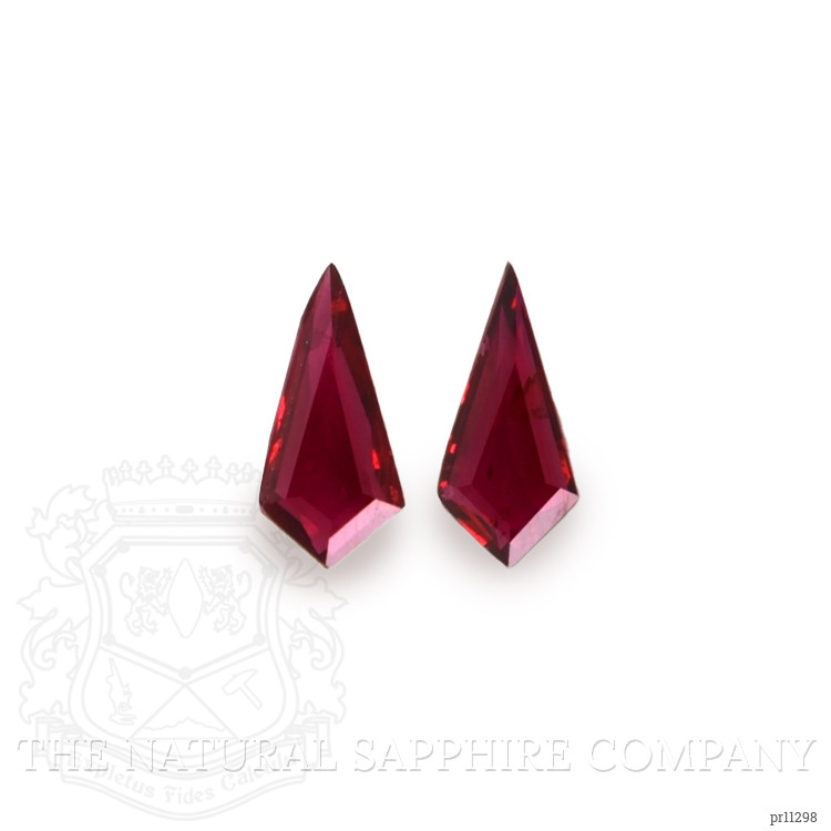 0.96 Ct.Tw. Ruby Pair from Mozambique