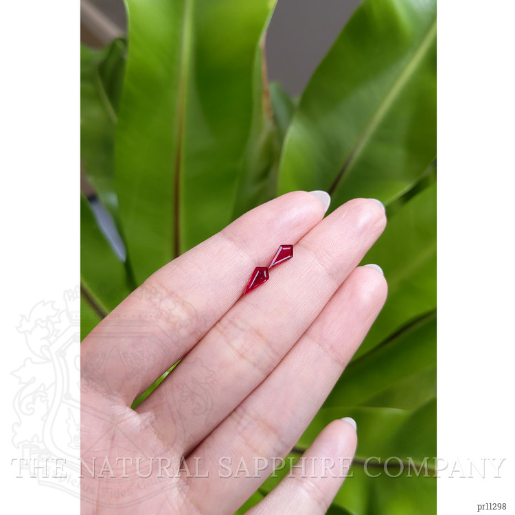 0.96 Ct.Tw. Ruby Pair from Mozambique