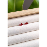 0.96 Ct.Tw.Total Carat Weight Ruby Pair from Mozambique Life Style