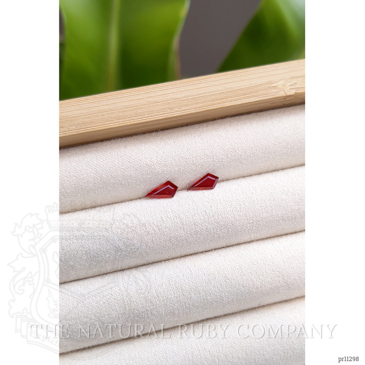 0.96 Ct.Tw. Ruby Pair from Mozambique