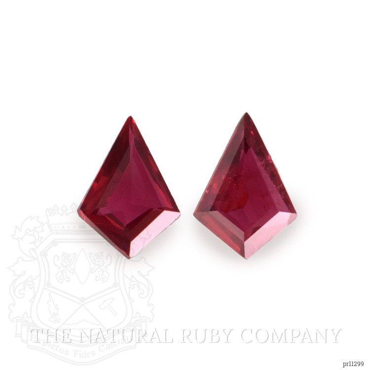 0.92 Ct.Tw. Ruby Pair from Mozambique