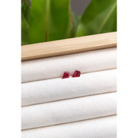 0.92&nbsp;Ct.Tw.Total Carat Weight Ruby Pair from Mozambique Life Style