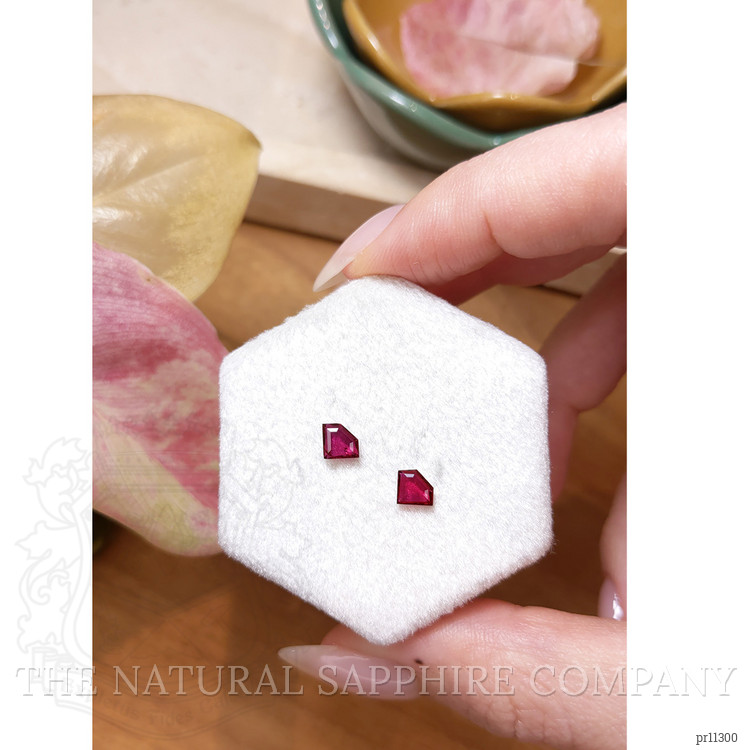 0.97 Ct.Tw. Ruby Pair from Mozambique