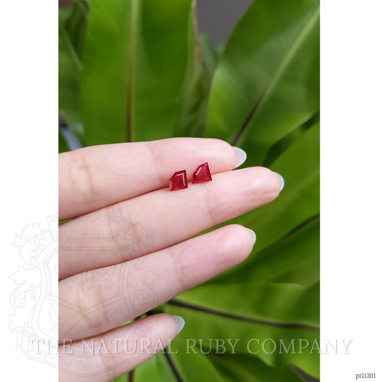 1.33 Ct.Tw. Ruby Pair from Mozambique